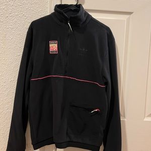 Adidas pull over with zipper